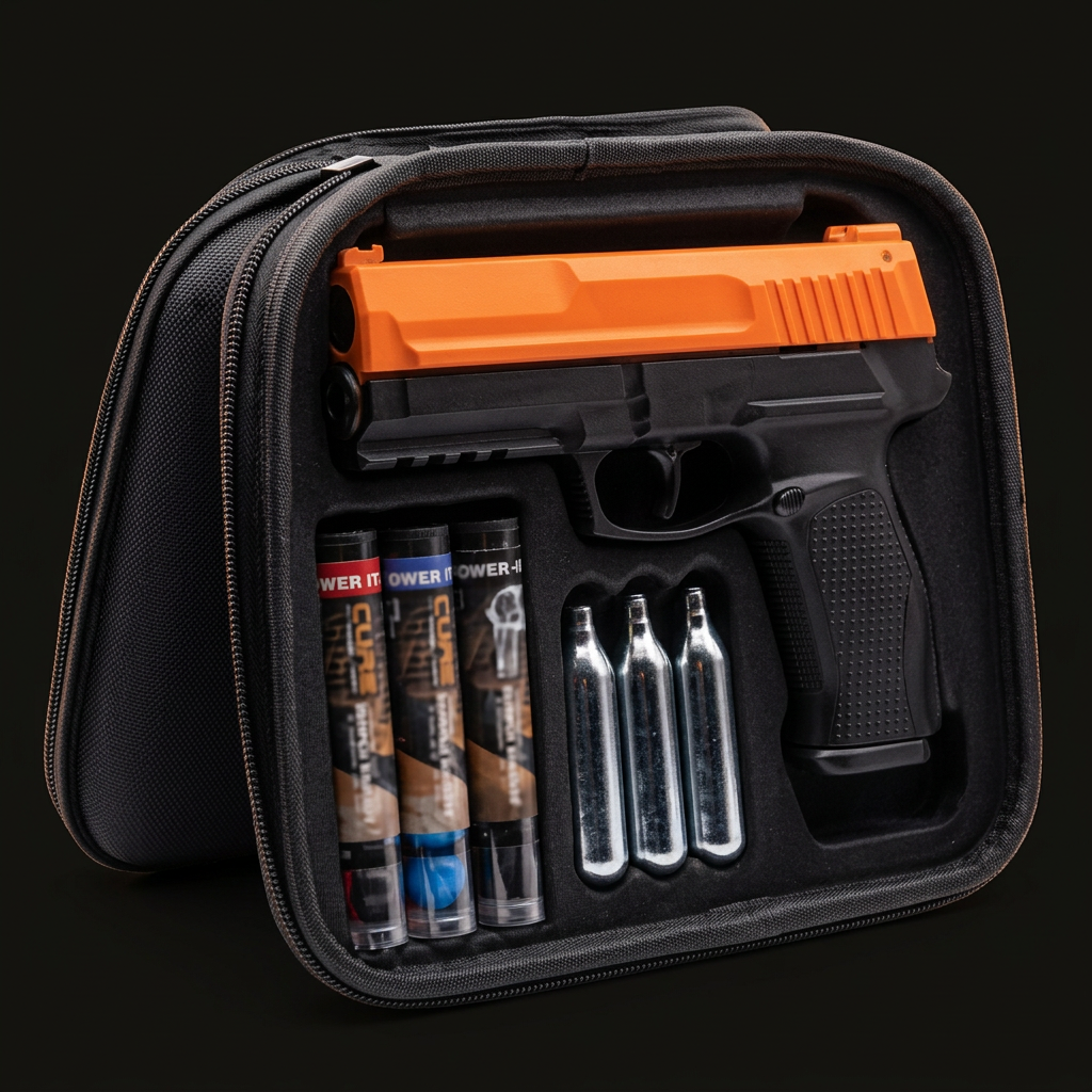 Umarex P2P Secure 68 — Kit con estuche